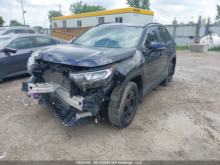 Vin: 2t3w1rfv6lc040955, lot: 3025047, toyota rav4 xle 20202