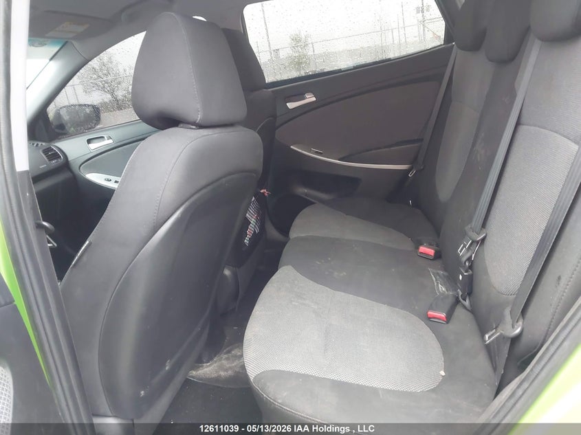 2013 Hyundai Accent Gl VIN: KMHCT5AEXDU125318 Lot: 12611039X
