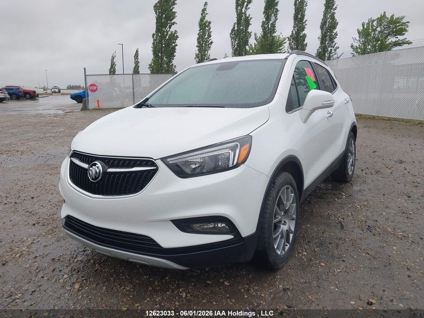 Vin: kl4cj1sm1hb021532, lot: 3025096, buick encore sport touring 20172