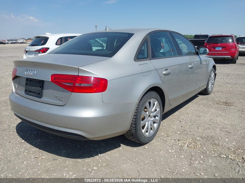Vin: waubfcfl5dn004643, lot: 3025100, audi a4 2.0t 20134