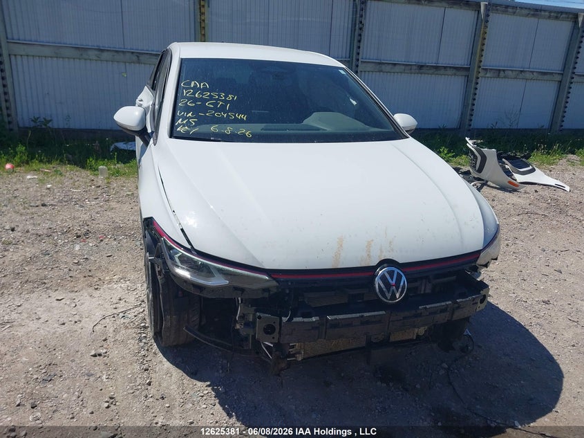 2026 VOLKSWAGEN GTI HATCHBACK 2.0L I-4 DI, DOHC, VVT, TURBO, 241HP