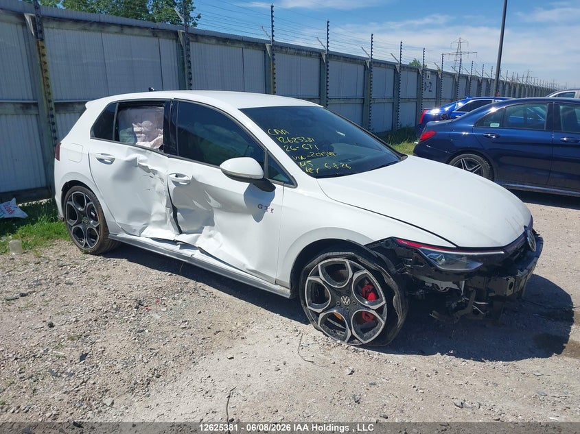 2026 VOLKSWAGEN GTI HATCHBACK 2.0L I-4 DI, DOHC, VVT, TURBO, 241HP