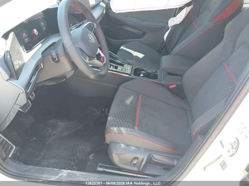 2026 VOLKSWAGEN GTI HATCHBACK 2.0L I-4 DI, DOHC, VVT, TURBO, 241HP