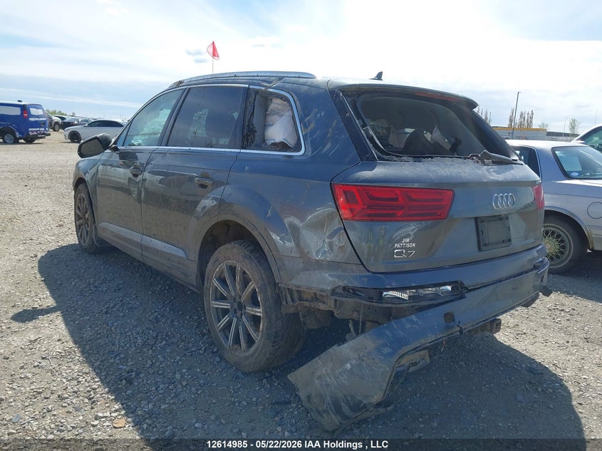 Vin: wa1vaaf74hd004483, lot: 3025117, audi q7 3.0t technik 20173
