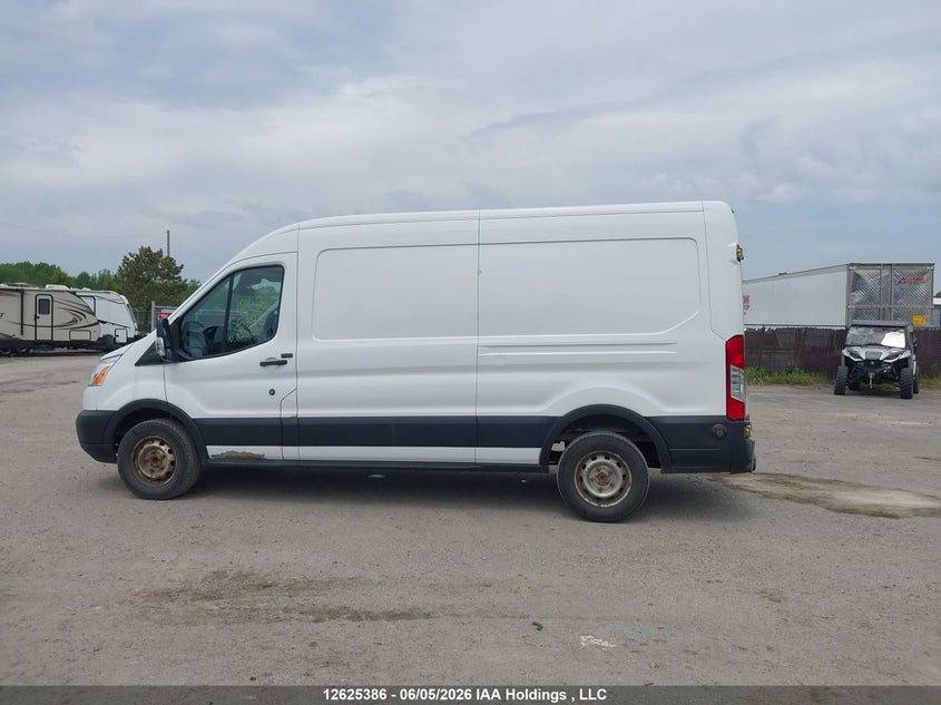 2019 Ford Transit 3.7 T-150 white Lot 111012625386 Vin 1FTYE2CM1KKA22160