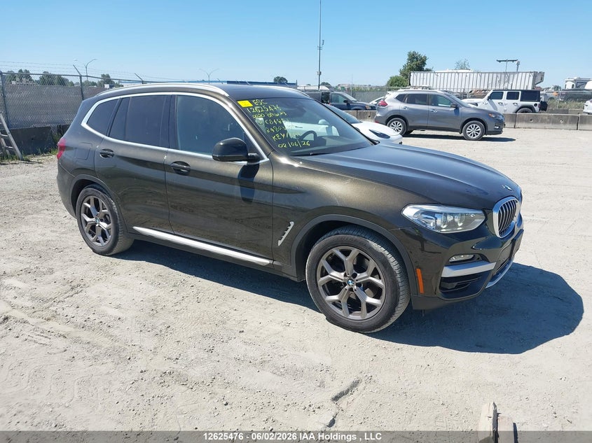 2020 BMW X3 SPORT UTILITY VEHICLE 2.0L I4 FI DOHC 16V NF4
