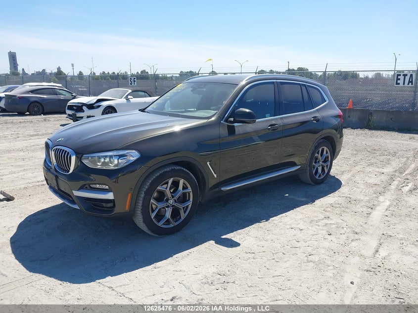 2020 BMW X3 SPORT UTILITY VEHICLE 2.0L I4 FI DOHC 16V NF4