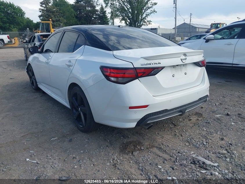 Vin: 3n1ab8dv9py279499, lot: 3025226, nissan sentra sr/sr midnight edition 20233