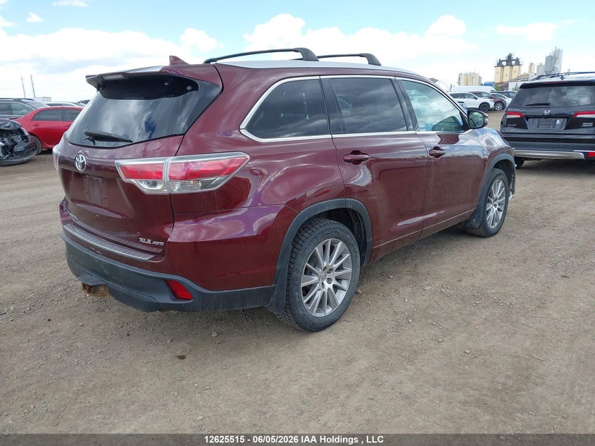 2014 TOYOTA HIGHLANDER SPORT UTILITY VEHICLE 3.5L V-6 DOHC, VVT, 270HP