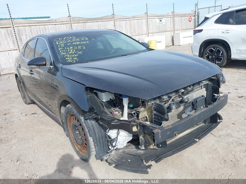 Vin: knalc4j11j5128283, lot: 3025276, kia cadenza luxury/limited/technology 2018 img_1