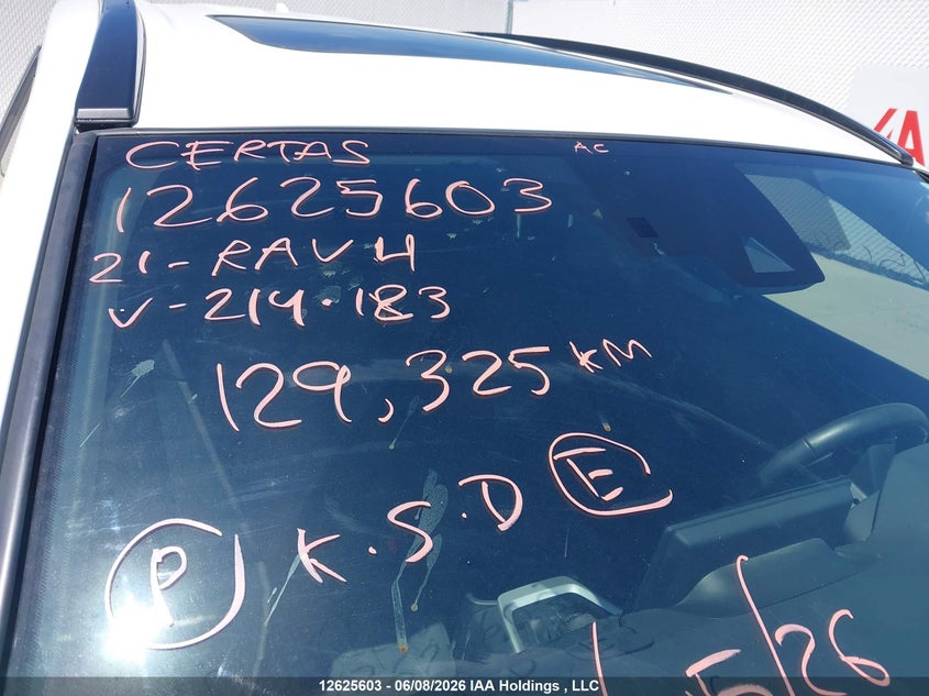 2021 Toyota Rav4 Xle VIN: 2T3R1RFV8MC214183 Lot: 12625603