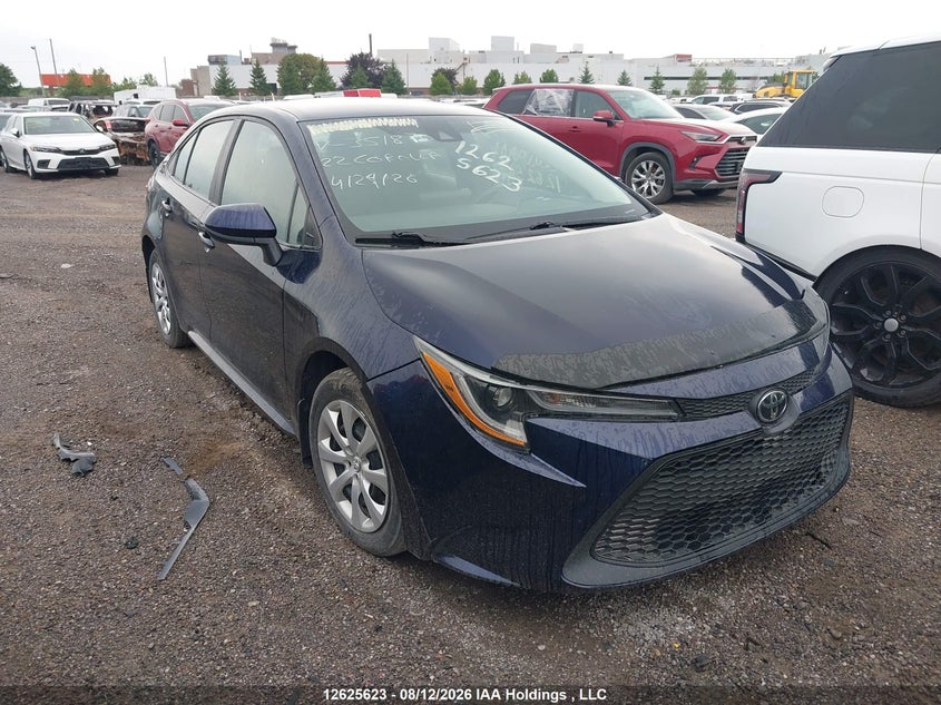 Vin: 5yfbpmbe6np351870, lot: 3025371, toyota corolla le 20221