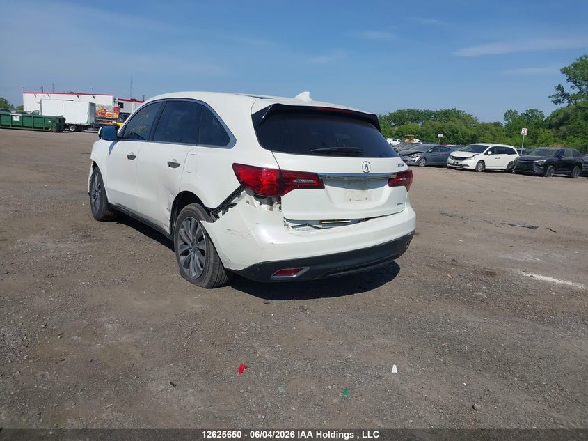 2016 ACURA MDX SPORT UTILITY VEHICLE 3.5L V-6 DI, VVT, 290HP