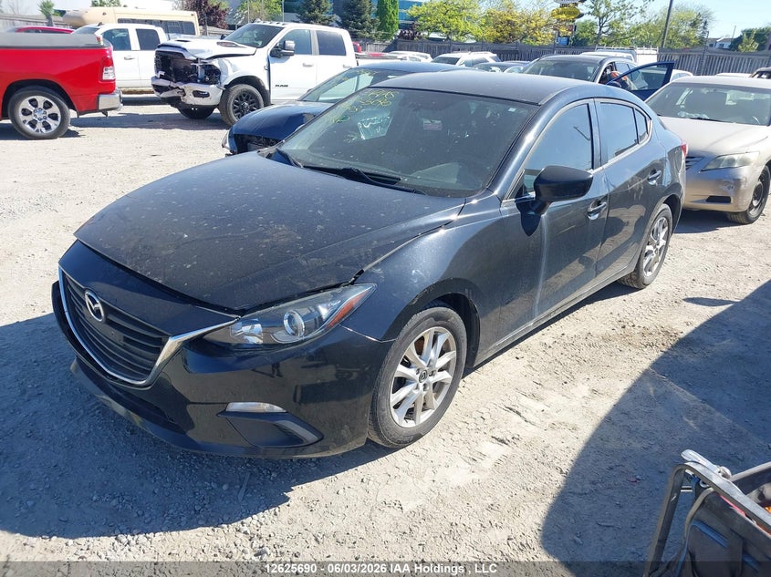 Vin: 3mzbm1v75fm204031, lot: 3025444, mazda 3 touring 20152