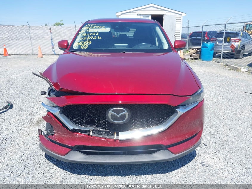 2020 Mazda Cx-5 Gt W/Turbo VIN: JM3KFBDY8L0801063 Lot: 12625702