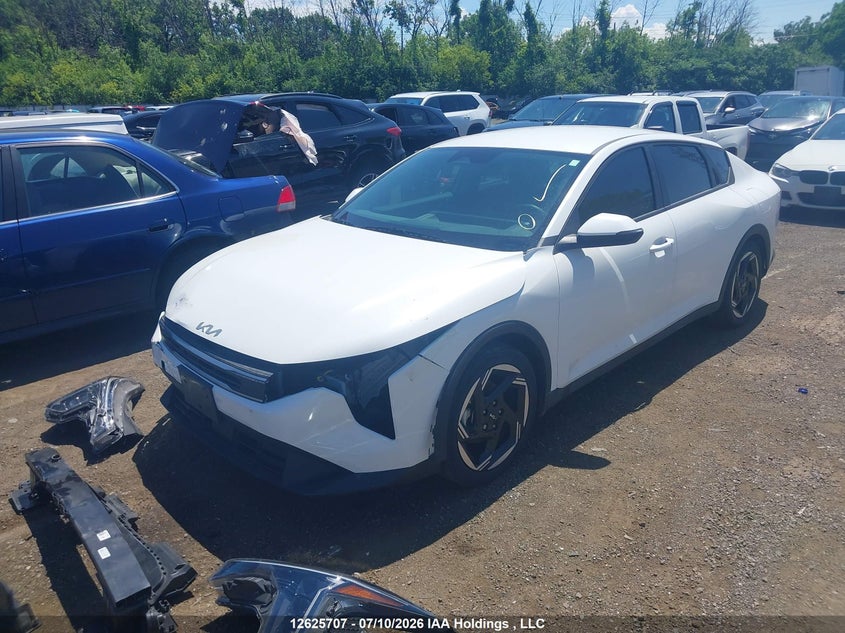 Vin: 3kpfu4de6se104059, lot: 3025463, kia k4 ex/ex+ 20252