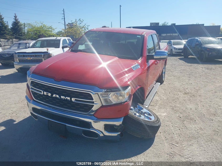 2022 RAM 1500 PICKUP 5.7L V-8 VVT, 395HP