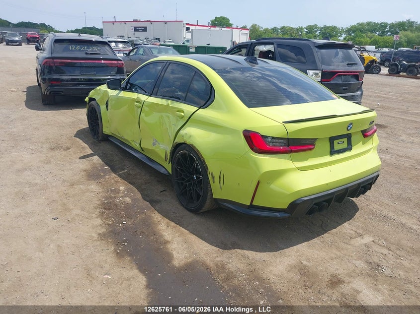 Vin: wbs43ay05nfm13161, lot: 3025522, bmw m3 competition 20223