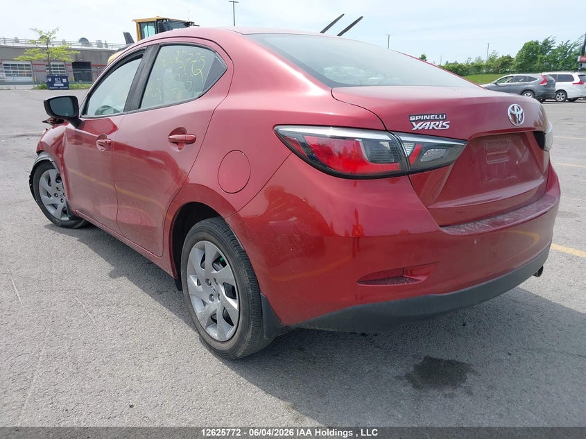 Vin: 3mydlbyv8jy305355, lot: 3025533, toyota yaris premium 20183