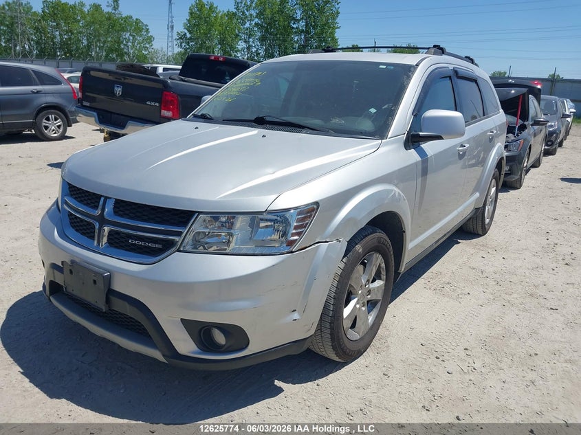 2012 Dodge Journey, Right Side, IAAI, VIN 3C4PDCCG9CT134056 — photo 2