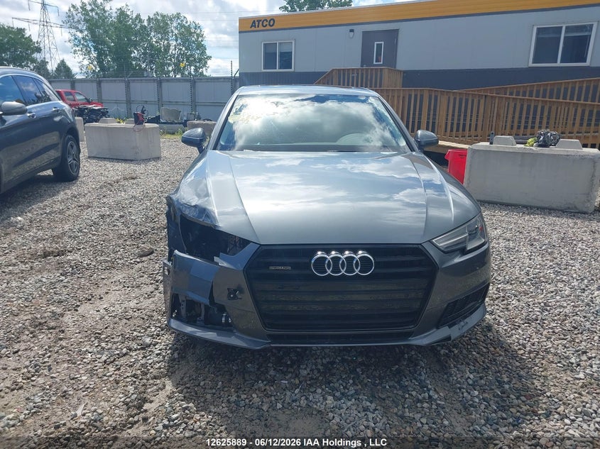 2017 AUDI A4 SEDAN 2.0L I-4 DI, DOHC, VVT, TURBO, 252HP