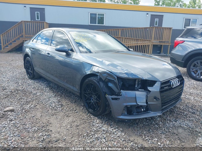 2017 AUDI A4 SEDAN 2.0L I-4 DI, DOHC, VVT, TURBO, 252HP