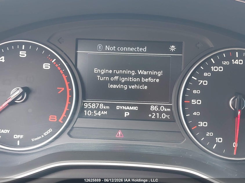 2017 AUDI A4 SEDAN 2.0L I-4 DI, DOHC, VVT, TURBO, 252HP