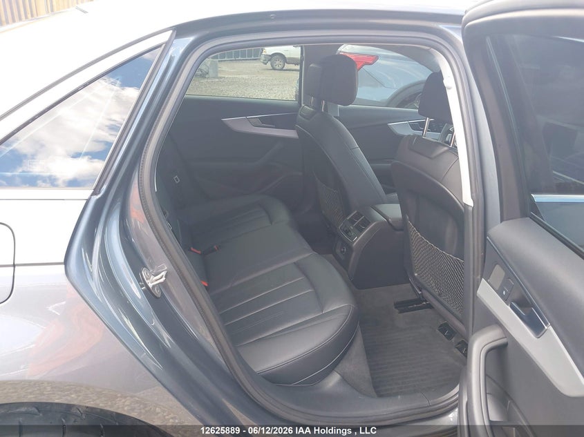 2017 AUDI A4 SEDAN 2.0L I-4 DI, DOHC, VVT, TURBO, 252HP