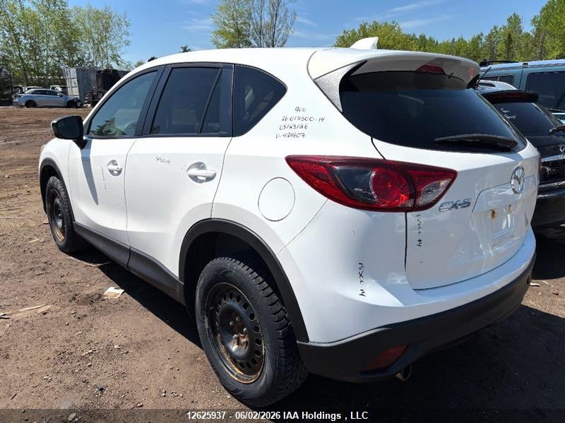 Vin: jm3ke2be4e0429607, lot: 3025699, mazda cx-5 sport 20143