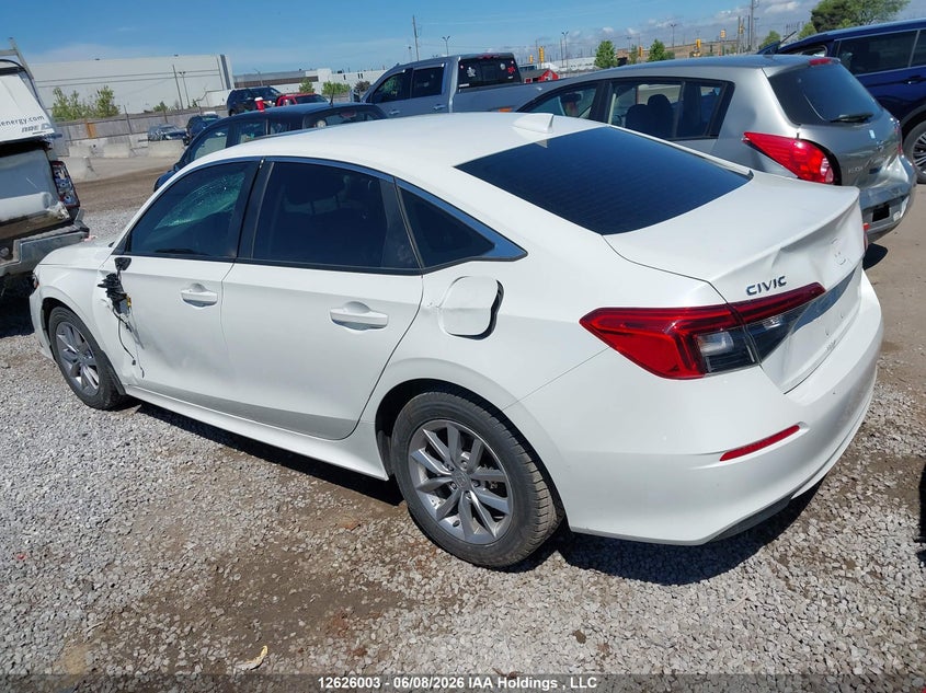 Vin: 2hgfe2f39ph103238, lot: 3025768, honda civic ex 4dr 20233