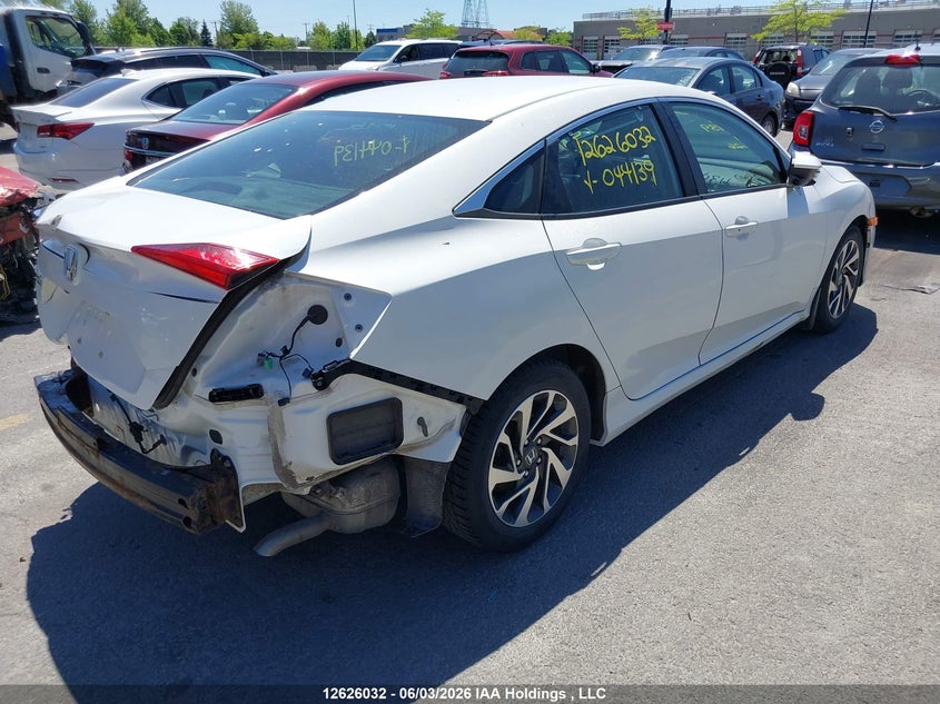 Vin: 2hgfc2f75kh044139, lot: 3025798, honda civic ex 20194