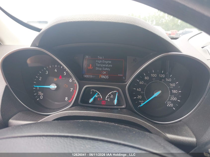 2019 FORD ESCAPE SPORT UTILITY VEHICLE 1.5L I-4 DI, DOHC, VVT, TURBO, 179HP