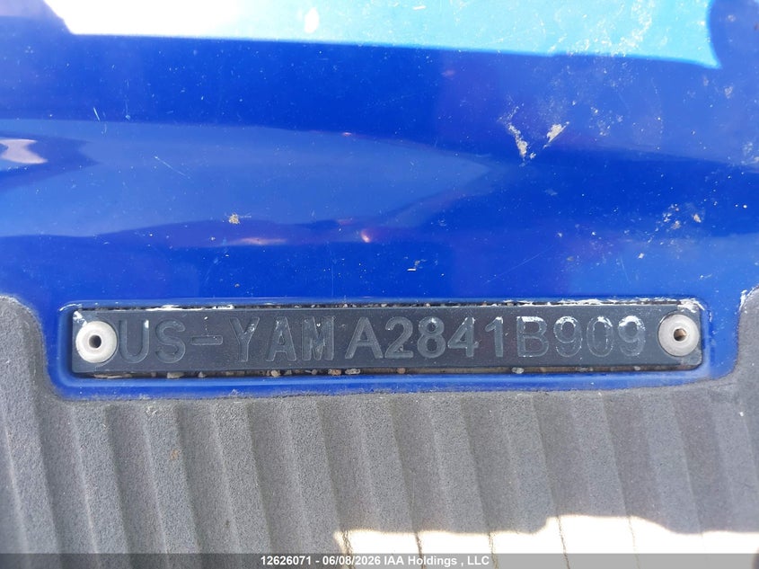 2009 YAMAHA N/A N/A N/A
