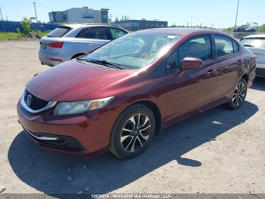 Vin: 2hgfb2f56fh034260, lot: 3025840, honda civic ex 20152