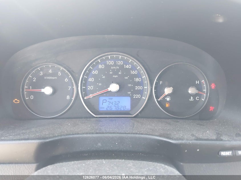 2010 HYUNDAI SANTA FE SPORT UTILITY VEHICLE 3.5L V-6 DOHC, VVT, 276HP