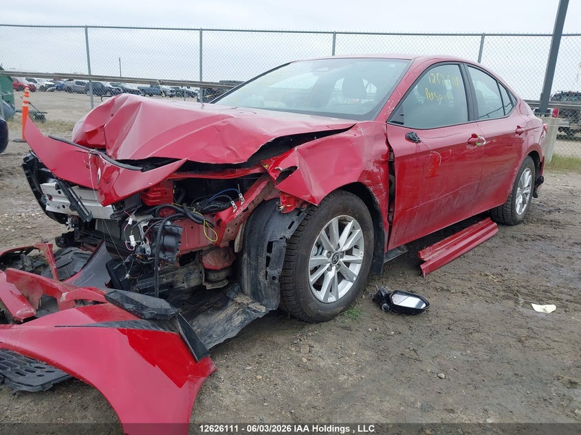 2025 Toyota Camry, Front, IAAI, VIN 4T1DAACK0SU180721 — photo 2