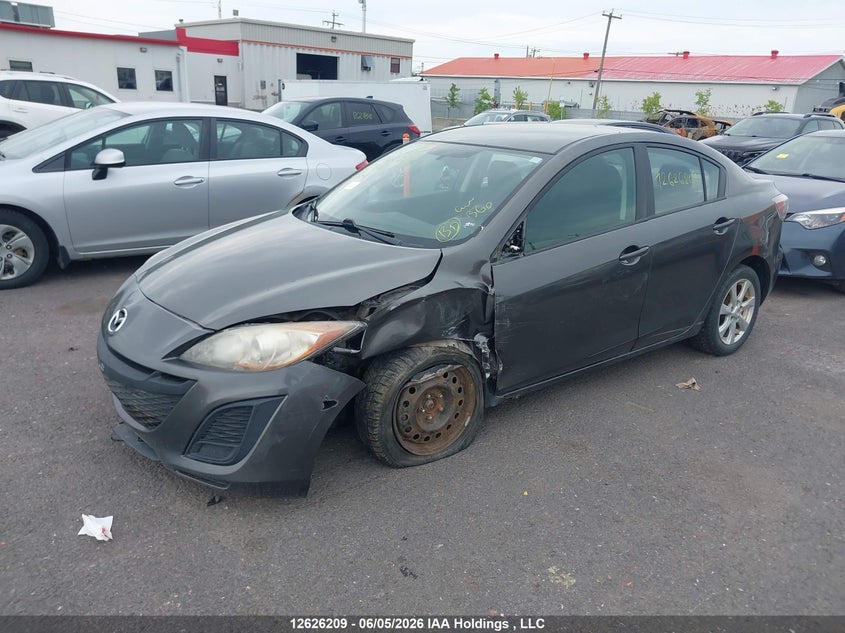 Vin: jm1bl1uf3b1427481, lot: 3025977, mazda mazda3 20112