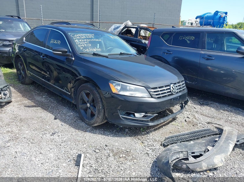 2014 Volkswagen Passat 2.0 Tdi Comfortline VIN: 1VWBN7A3XEC104719 Lot: 12626270