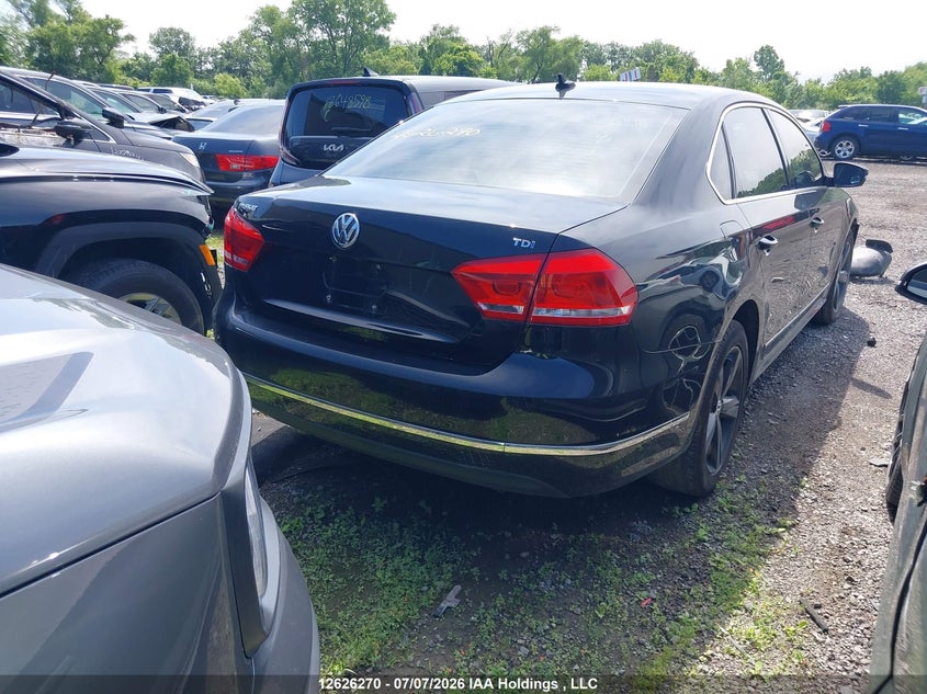 2014 Volkswagen Passat 2.0 Tdi Comfortline VIN: 1VWBN7A3XEC104719 Lot: 12626270