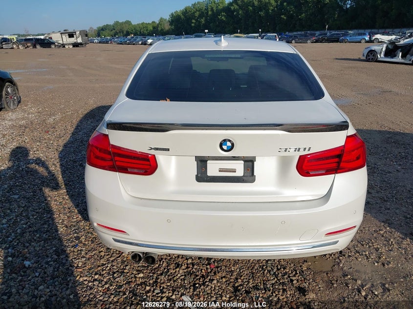 2017 BMW 3ER SEDAN 2.0L I4 FI DOHC 16V NF4