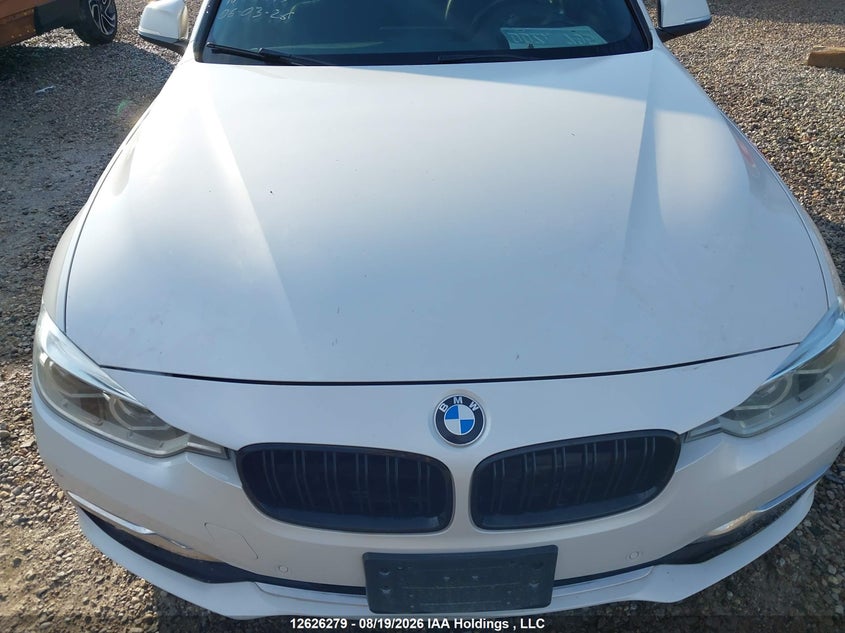 2017 BMW 3ER SEDAN 2.0L I4 FI DOHC 16V NF4