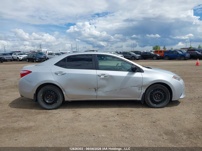 2016 TOYOTA COROLLA SEDAN 1.8L I-4 DOHC, VVT, 132HP