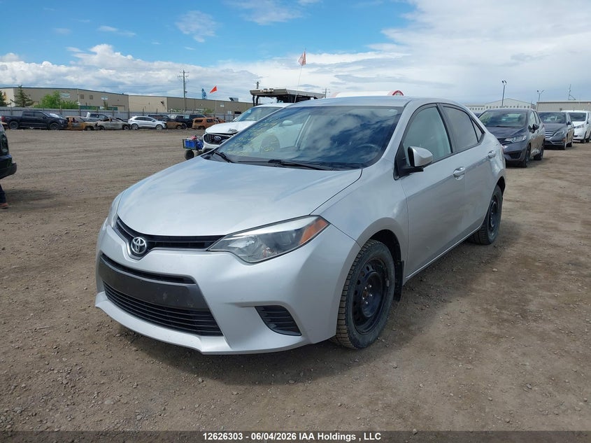 2016 TOYOTA COROLLA SEDAN 1.8L I-4 DOHC, VVT, 132HP