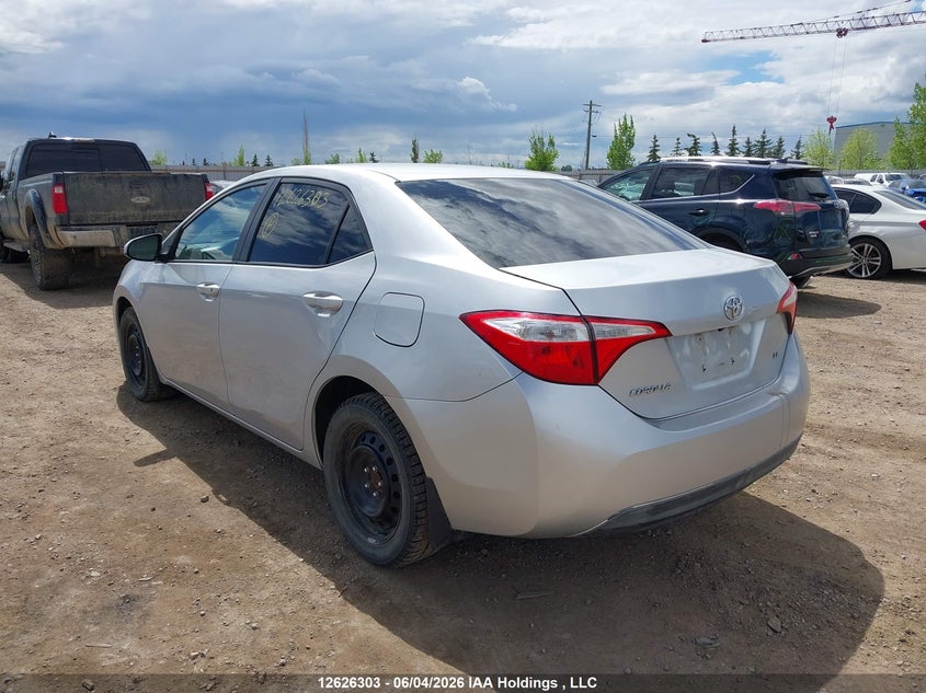 2016 TOYOTA COROLLA SEDAN 1.8L I-4 DOHC, VVT, 132HP