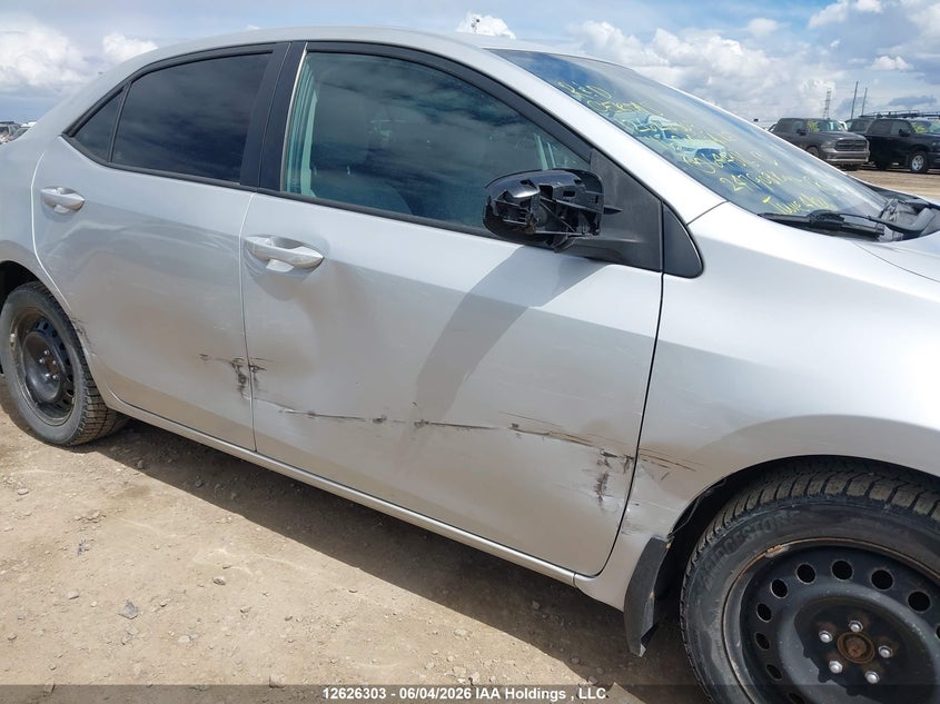 2016 TOYOTA COROLLA SEDAN 1.8L I-4 DOHC, VVT, 132HP