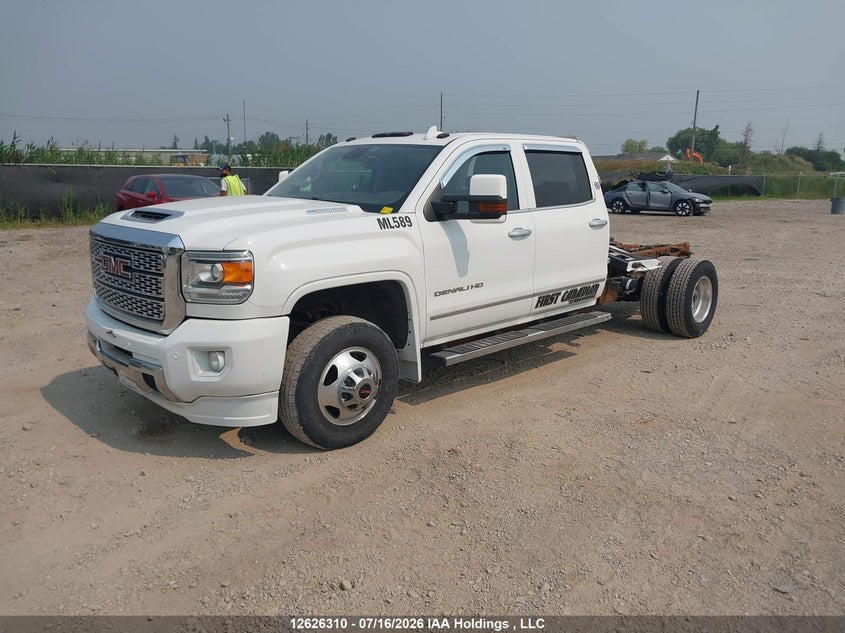 2019 GMC Sierra K3500 Denali VIN: 1GT42WEY1KF189268 Lot: 12626310