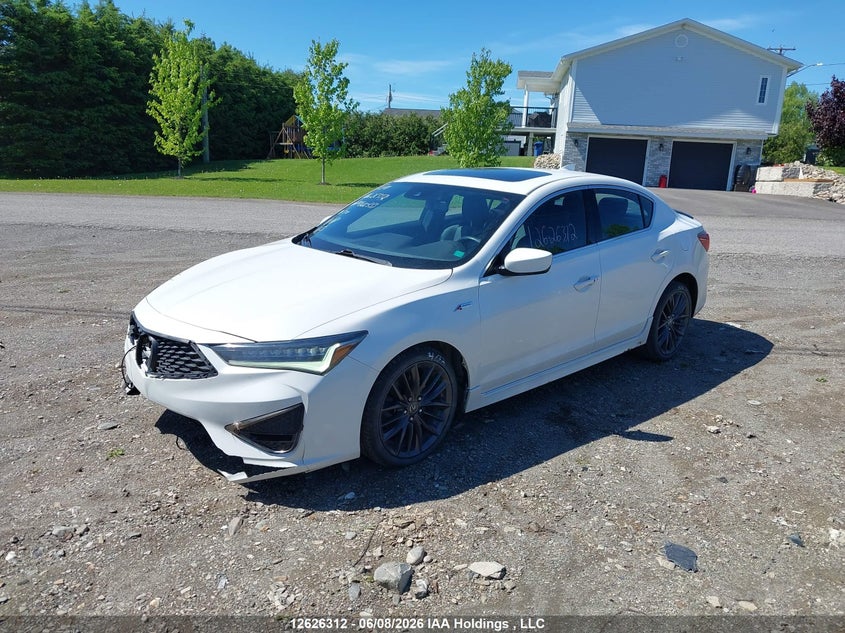2019 Acura ILX, Удар спереду, IAAI, VIN 19UDE2F81KA800333 — фото 2