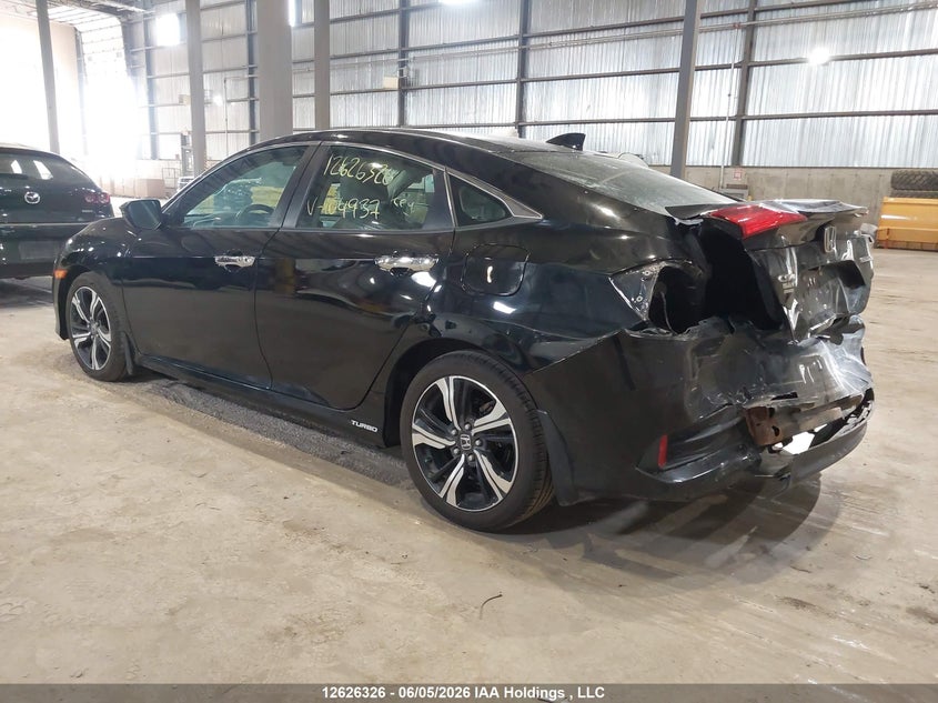 Vin: 2hgfc1f9xhh104937, lot: 3026094, honda civic touring 20173