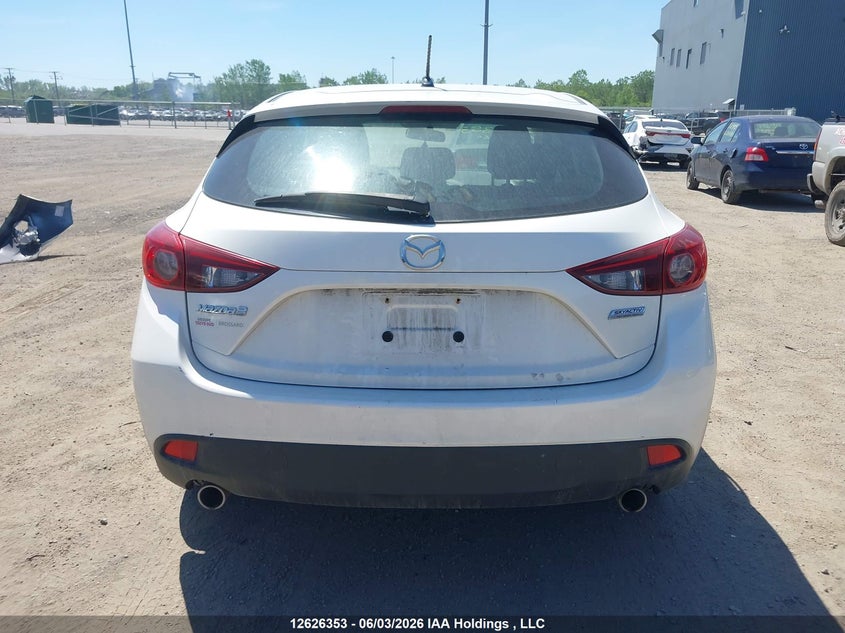 2015 MAZDA 3 HATCHBACK 2.0L I-4 DI, DOHC, VVT, 155HP