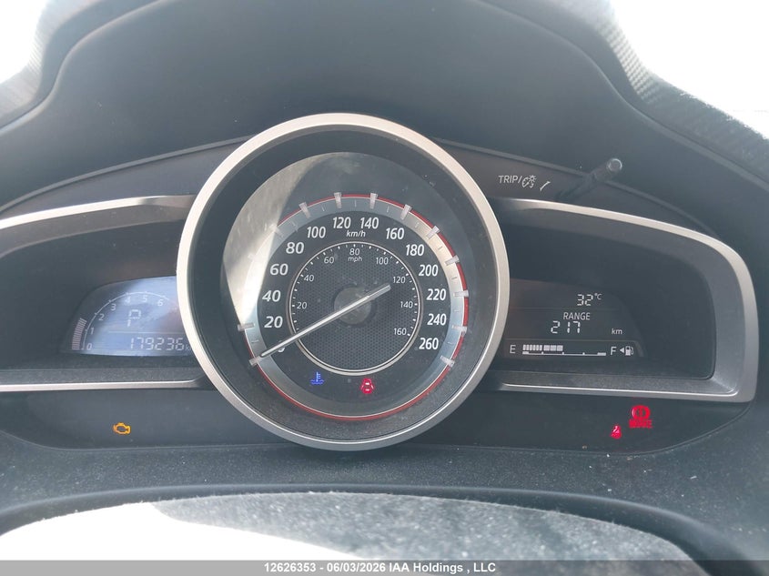 2015 MAZDA 3 HATCHBACK 2.0L I-4 DI, DOHC, VVT, 155HP